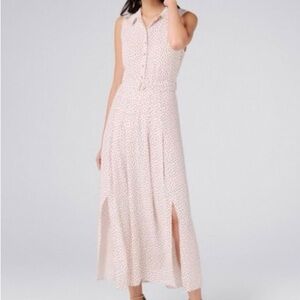 Ever New Sleeveless Poke A Dot Maxi Dress